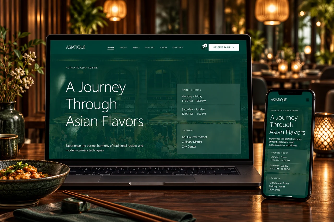 Asiatique — Asian dining, brought to the screen